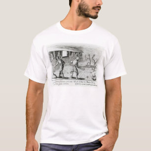 Camiseta Un juego del tenis real con las baladas del