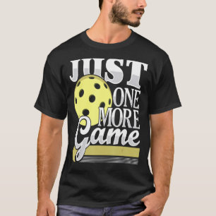 Camiseta Un juego más divertido de remo de jugador de bolas