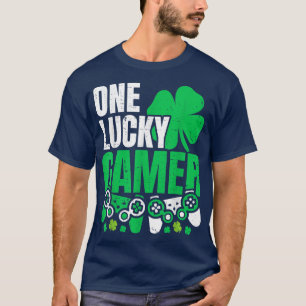 Camiseta Un jugador afortunado juega en St Patricks Day Vid