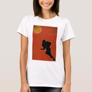 Camiseta Un Jugador De Fútbol De Los Estados Unidos Vintage