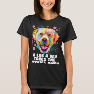 Camiseta Un laboratorio al día le quita los jebies a la rec