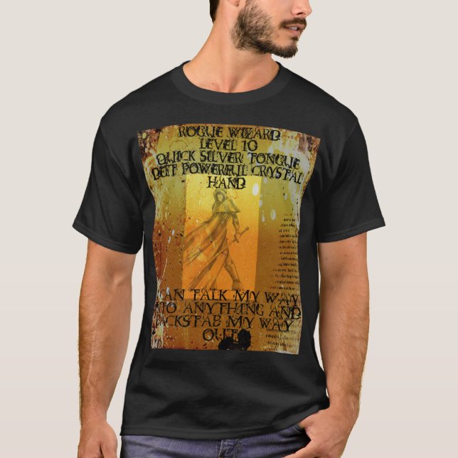 Camiseta Un ladrón y un mago (Anverso)