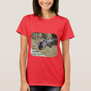 Camiseta Un lagarto hambriento en los Everglades