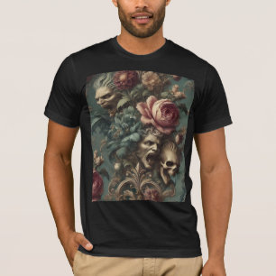 Camiseta Un largo camino fuera del dolor – Arte gótico para