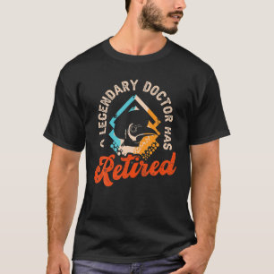Camiseta Un legendario Médica ha retirado la marejada de En