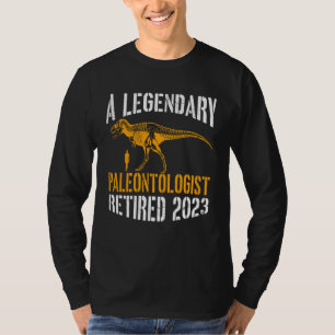 Camiseta Un legendario paleontólogo se jubiló 2023 Jubilaci