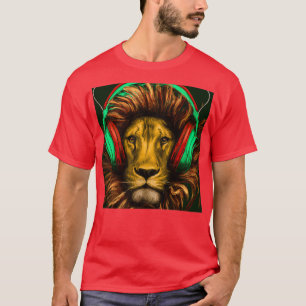 Camiseta Un león de reggae de amor 2