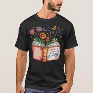 Camiseta Un Libro Al Día Mantiene La Realidad Alejada Leyen