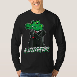 Camiseta Un Ligador De Abogados Litigador En Suit Tee
