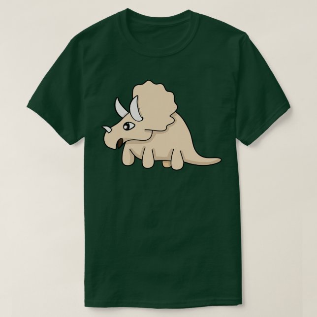 Camiseta Un lindo dinosaurio (Diseño del anverso)