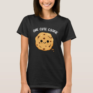 Camiseta Un lindo galleta cómico divertido bollo de comida