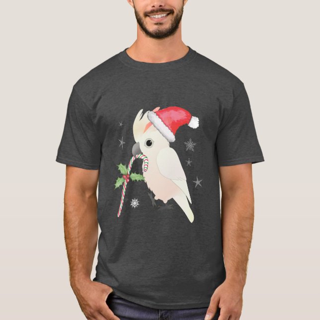 Camiseta Un lindo Navidad salmón creyó una cacatúa (Anverso)