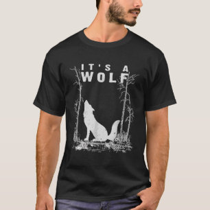 Camiseta Un lobo para hombres Halloween