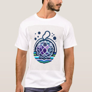 Camiseta un logotipo detallado con un estilo elegante y col