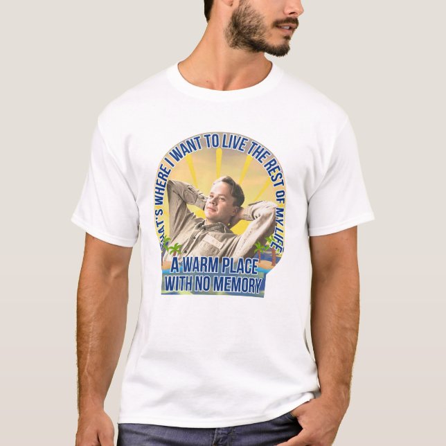 Camiseta un lugar cálido (Anverso)