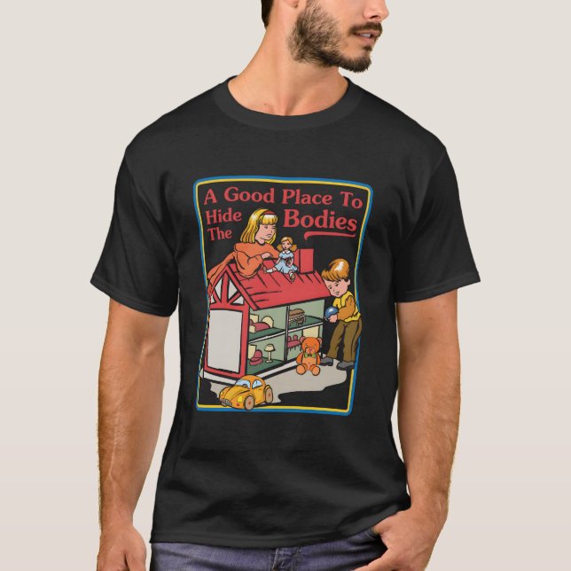 Camiseta Un Lugar Para Ocultar Los Cuerpos (Anverso)