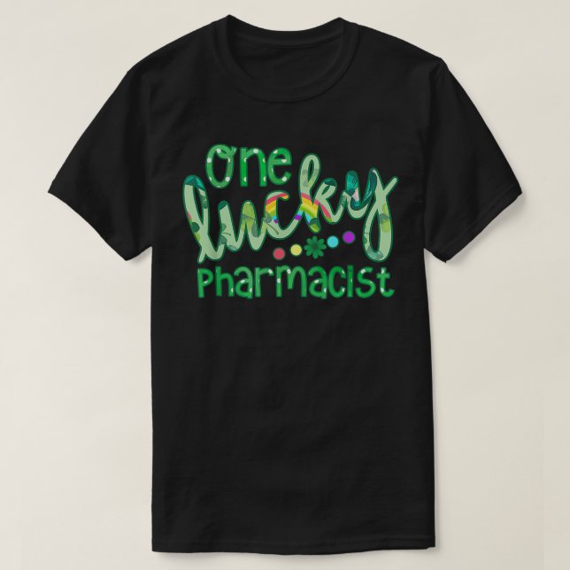 Camiseta Un Lujoso Escuadrón Farmacéutico Lucky St Patri (Diseño del anverso)