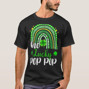 Camiseta Un lujoso leopardo pop pop imprime Rainbow St Patr