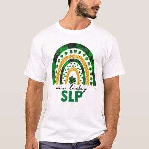 Camiseta Un lujoso SLP Rainbow St Patrics Day Shamrock