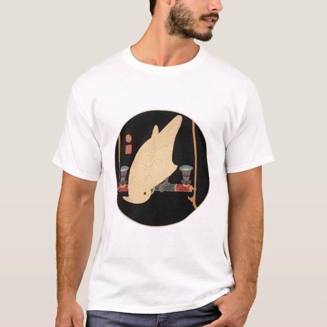 Camiseta Un Macao Blanco, Jakuchū (Anverso)