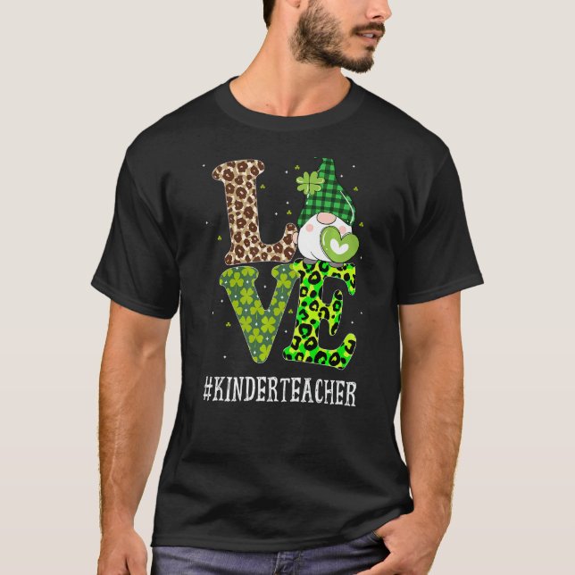 Camiseta Un maestro más íntimo ama al leopardo del día de l (Anverso)