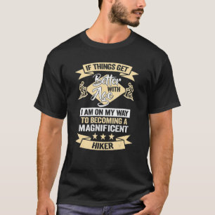 Camiseta Un magnífico excursionista de cumpleaños