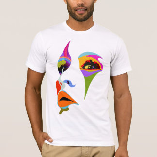 Camiseta Un majestuoso arco iris se extiende a lo largo del
