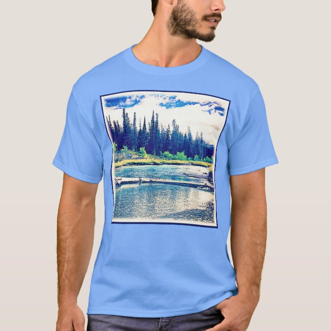 Camiseta Un Majestuoso Bosque Natural Canadiense. ¡Hazte co (Anverso)