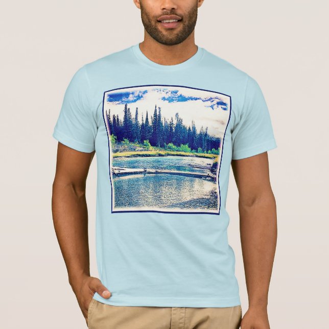 Camiseta Un Majestuoso Bosque Natural Canadiense. ¡Hazte co (Anverso)