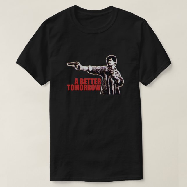 Camiseta Un Mañana Mejor - Chow Yun Fat - John Woo - Ti  (Diseño del anverso)