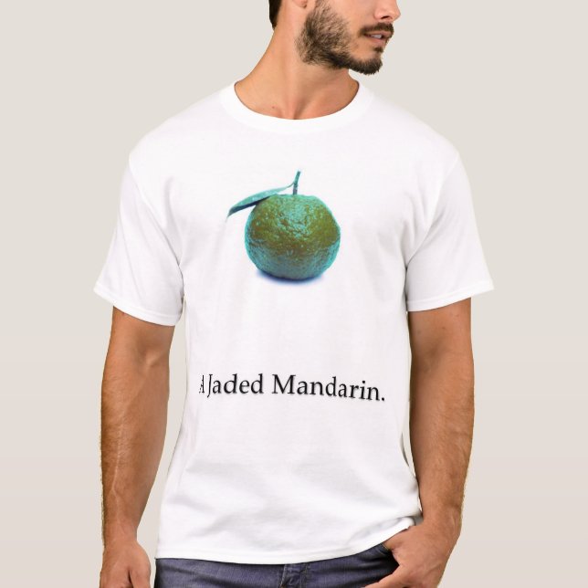 Camiseta un mandarín hastiado (Anverso)