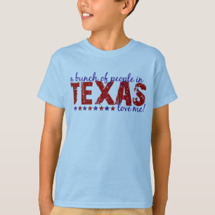 Camiseta ¡Un manojo de gente en Tejas me ama!