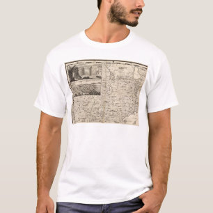 Camiseta Un mapa del Imperio británico en la hoja 1 de