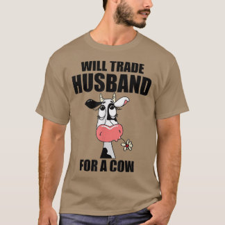 Camiseta ¿Un Marido Comercial Para Una Vaca?