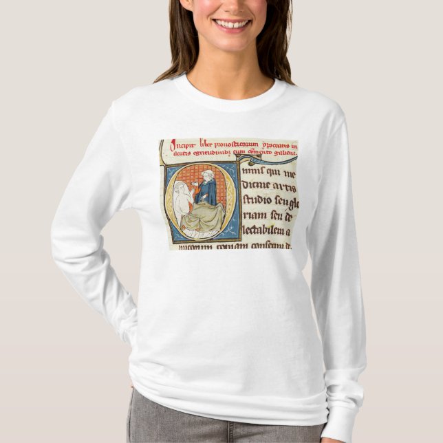 Camiseta Un médico que diagnostica a un paciente (Anverso)