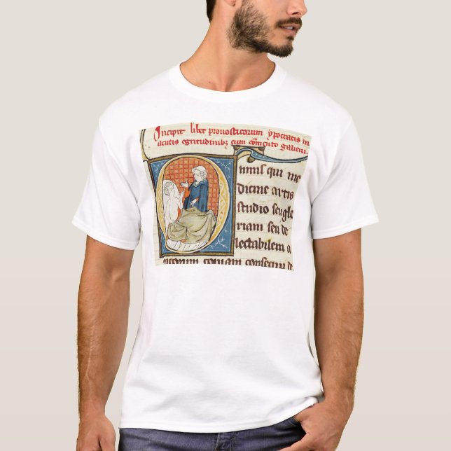 Camiseta Un médico que diagnostica a un paciente (Anverso)