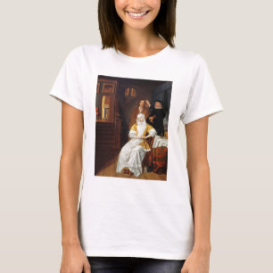 Camiseta Un médico que visita a una señora joven en un