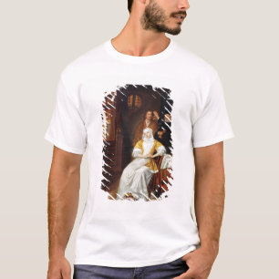 Camiseta Un médico que visita a una señora joven en un