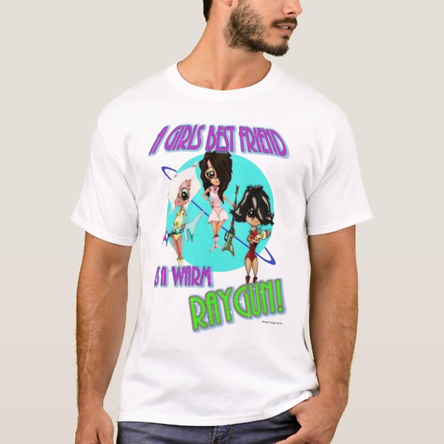Camiseta Un mejor amigo de los chicas (Anverso)