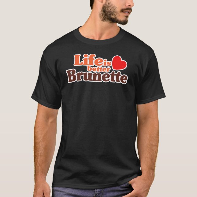 Camiseta Un mejor Brunette (Anverso)