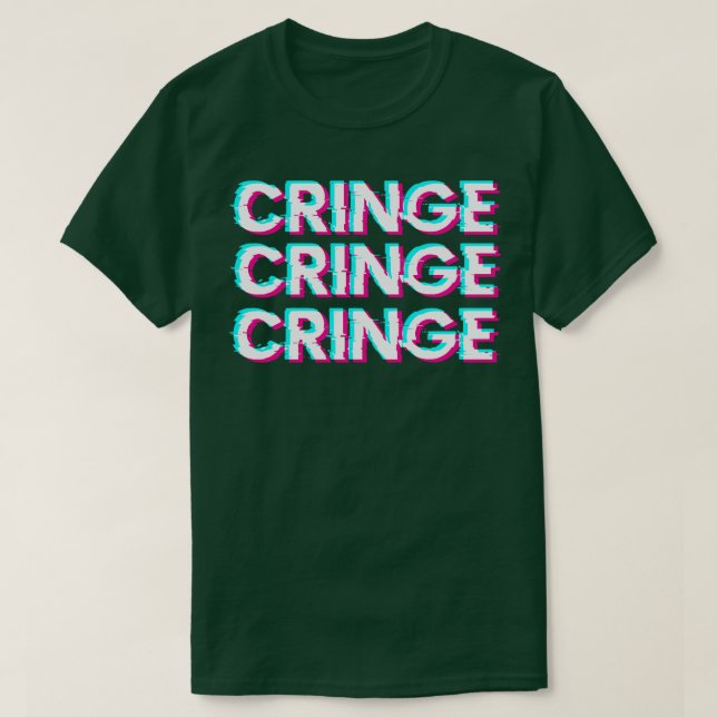 Camiseta Un meme desgarrador indigno (Diseño del anverso)