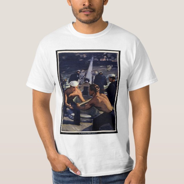 Camiseta Un mensaje de América (Anverso)