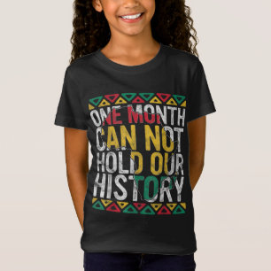 Camiseta Un mes no puede aguantar nuestro regalo de histori