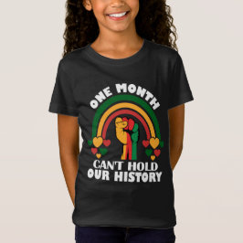 Camiseta Un mes no puede conservar nuestra historia