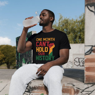 Camiseta Un mes no puede conservar nuestra historia