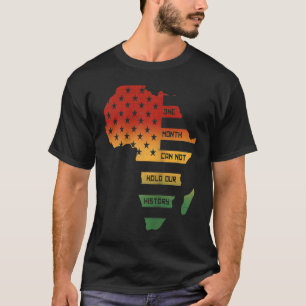 Camiseta Un mes no puede llevar a cabo nuestro mapa de la h