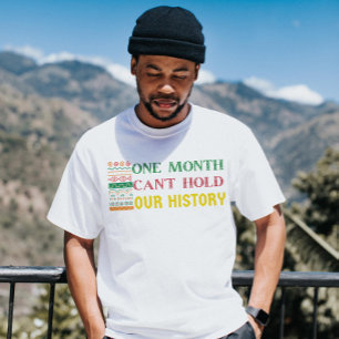 Camiseta Un mes no puede tener nuestra historia Orgullo neg