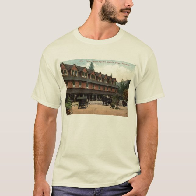 Camiseta Un mesón más lluvioso del parque nacional, (Anverso)