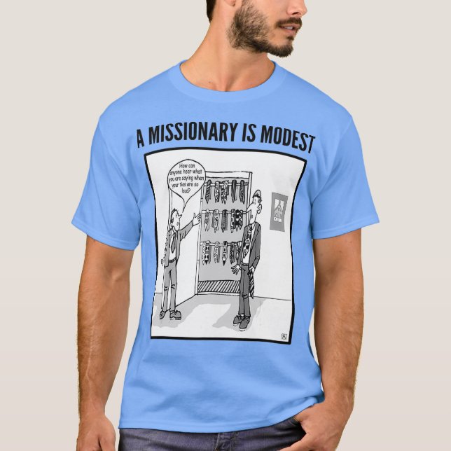 Camiseta Un misionero es un regalo gracioso de LDS para la  (Anverso)