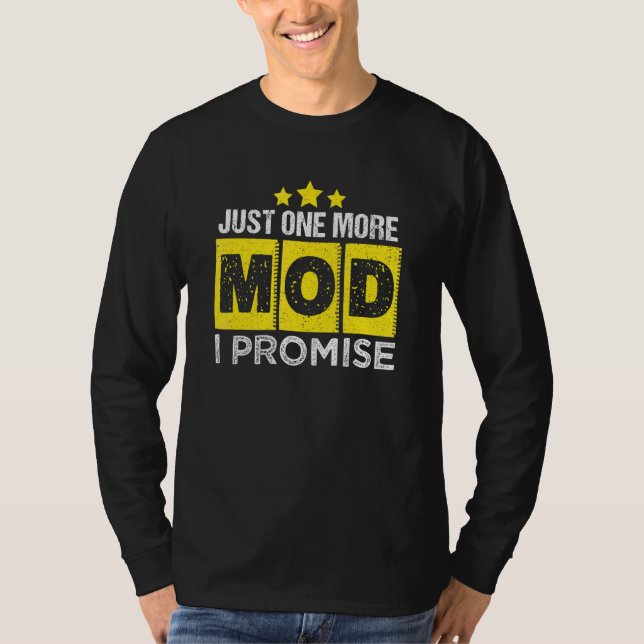 Camiseta Un MOD más que prometo que Vaping dice (Anverso)